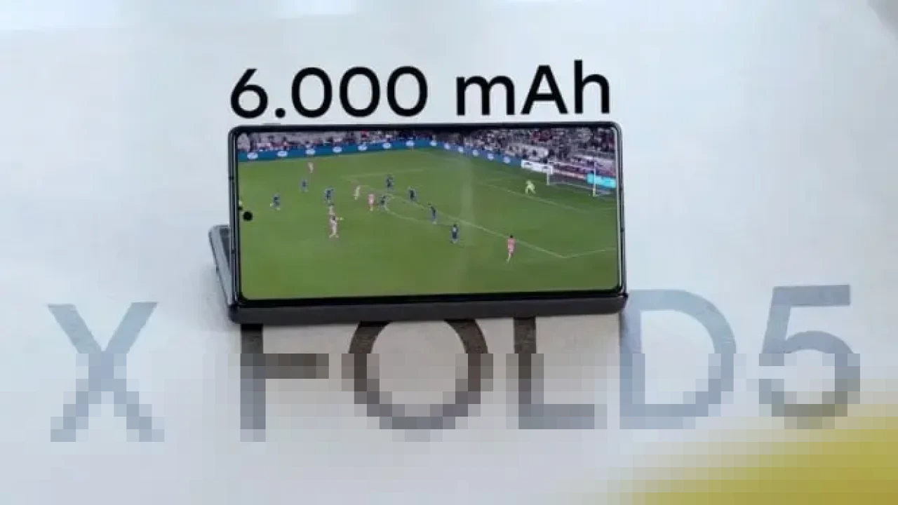 Vivo X Fold 5 Hadir dengan Baterai 6000 mAh, Pecahkan Masalah Daya Tahan HP Lipat